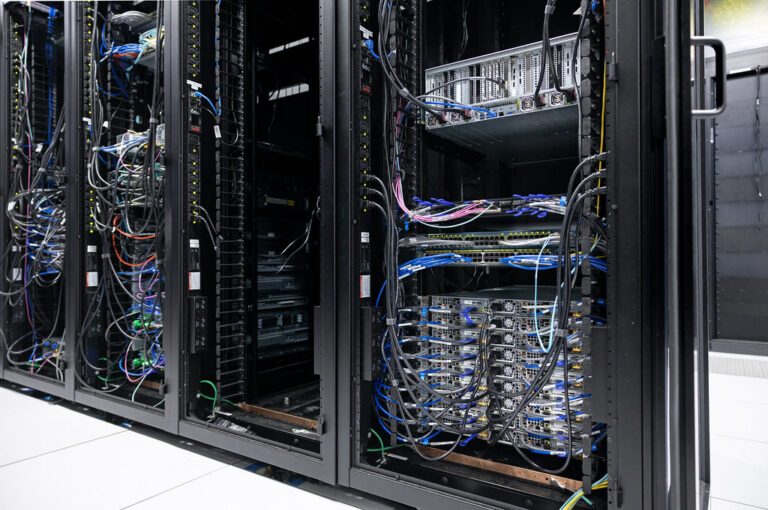 Network racks and cabling