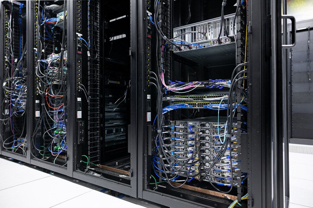 Network racks and cabling